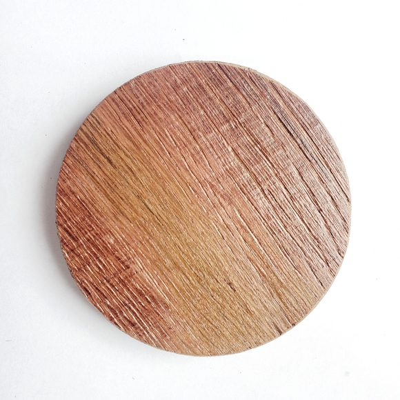 Oak Wine Wood Coasters Set of 4 - Picture 6 of 8